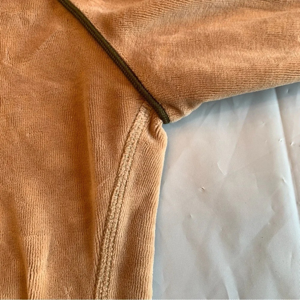 🧥 Lululemon Tan Full-Zip Hooded Sweater – Early-Era / OG Style – Women’s Small 🧥 - Picture 9 of 15